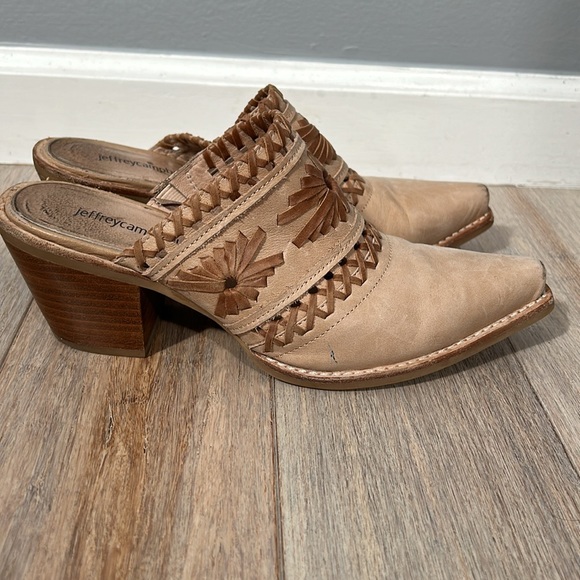 Jeffrey Campbell Woven Mules / Anthropologie size 8 - Picture 5 of 13